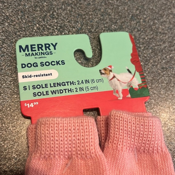 Merry Makings Dog Socks Small NWT - Picture 2 of 4